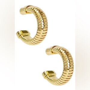 Heaven mayhem gold Reid earrings